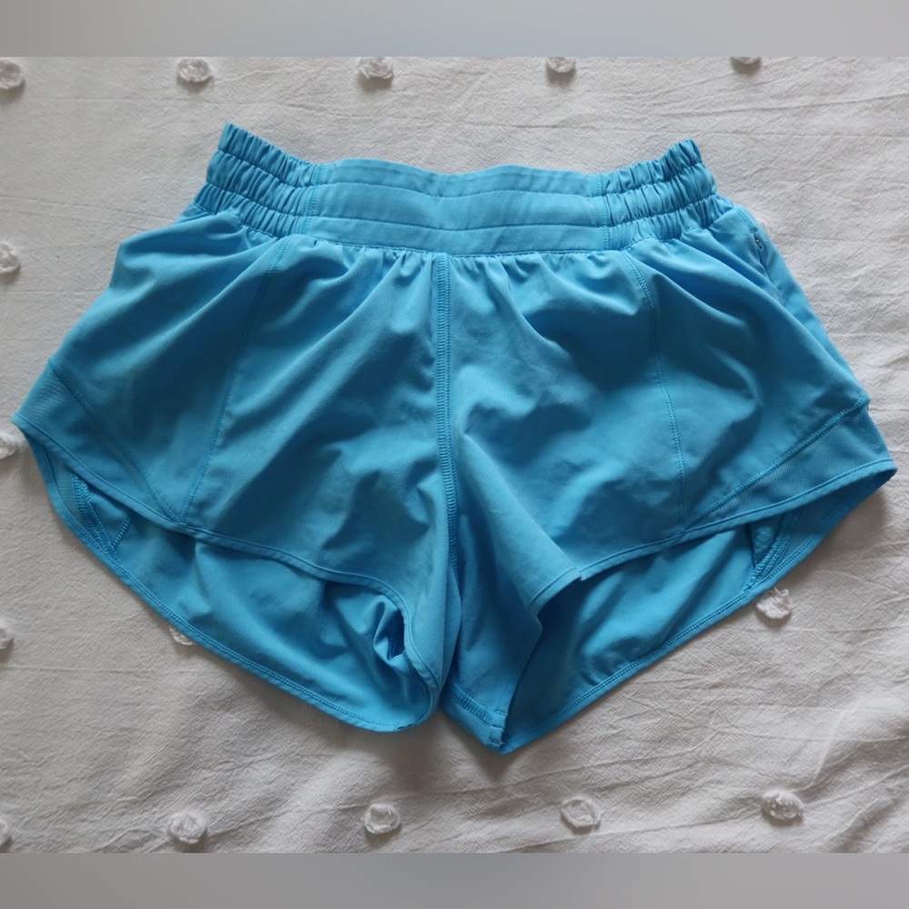 Lululemon Athletica Vibrant Blue Athletic Shorts